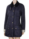 Women s Beadnell Polar Quilt Jacket Navy - BARBOUR - BALAAN 3