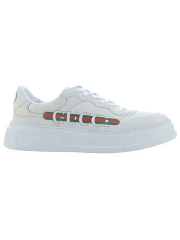 Demetra Chunky Low Top Sneakers White - GUCCI - BALAAN 1