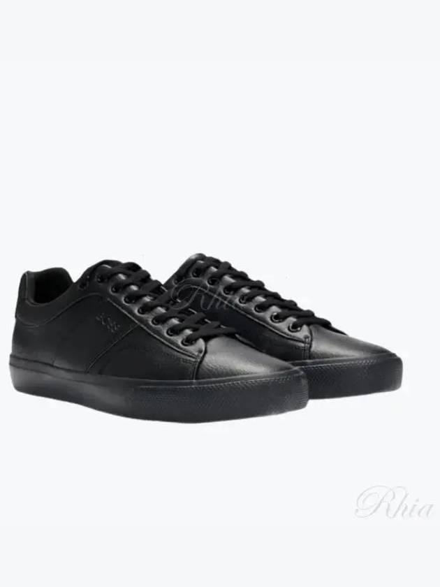 Aiden Trainer Low Top Sneakers Black - HUGO BOSS - BALAAN 2