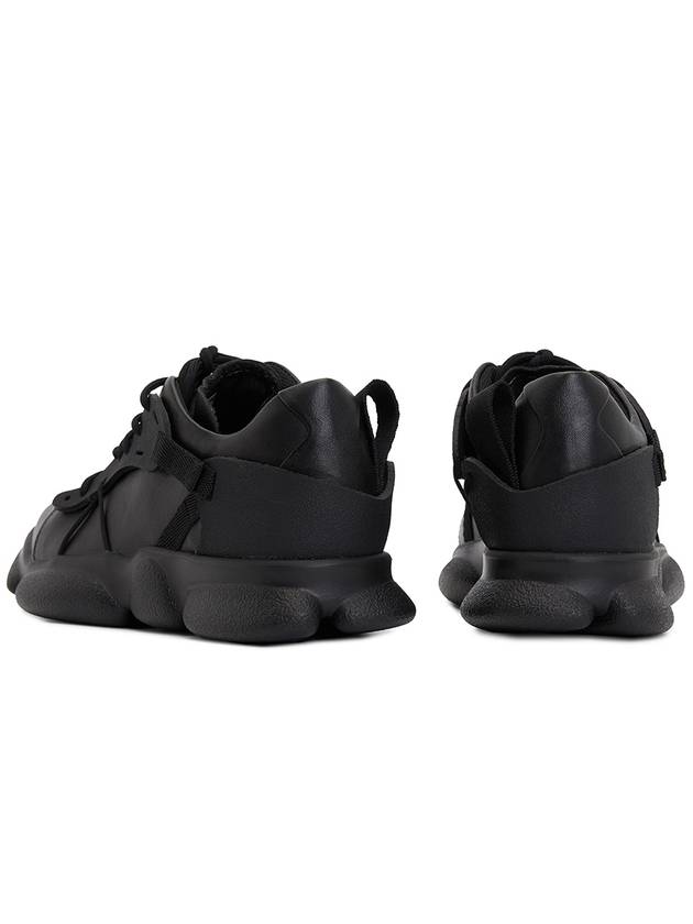 Karst Leather Low Top Sneakers Black - CAMPER - BALAAN 7