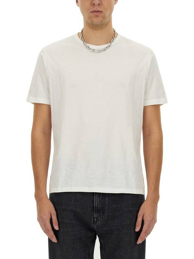 New Box Cotton Crew Neck Short Sleeve T-Shirt White - OUR LEGACY - BALAAN 4