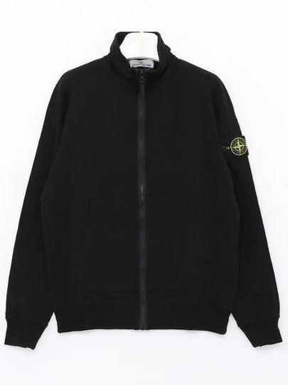 Compass Badge Regular Fit Cotton Track Jacket Navy - STONE ISLAND - BALAAN 2