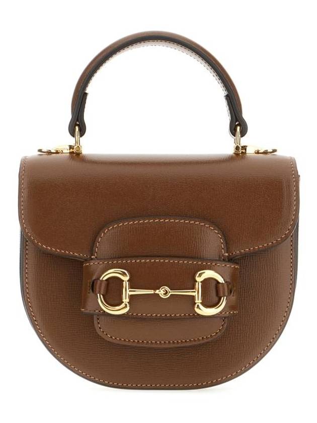 Horsebit 1955 Mini Top Handle Shoulder Bag Brown - GUCCI - BALAAN 2