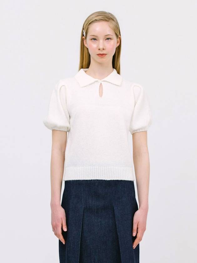 Bonbon Knit Top White - JUN BY JUN K - BALAAN 1