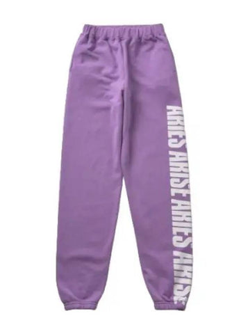 Aries Press Gothic Sweatpants Amethyst - ARIES - BALAAN 1