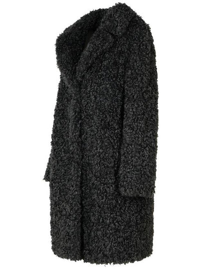 Stand Studio 'Teddy Camille' Grey Faux Fur Jacket - STAND STUDIO - BALAAN 2