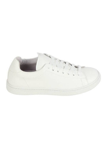 Women's Fur Low Top Sneakers White - JOSHUA SANDERS - BALAAN 1