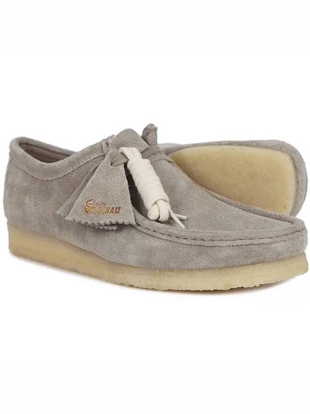 Originals Wallabee Suede Loafer Palais Grey - CLARKS - BALAAN 3