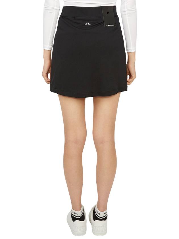 Women s Amelie Mid Skirt Black GWSD08830 9999 - J.LINDEBERG - BALAAN 5