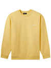 Men s Yellow Sweatshirt - A.P.C. - BALAAN 1