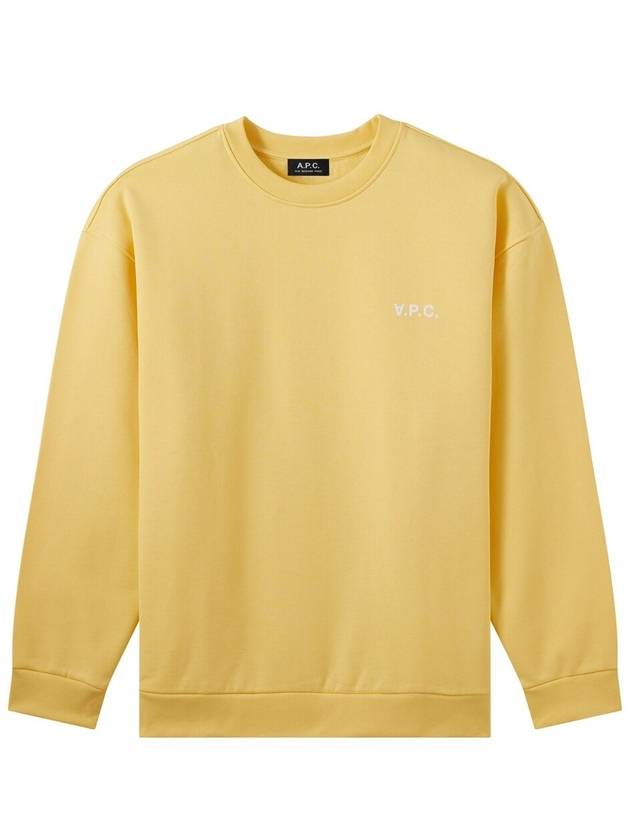 Men s Yellow Sweatshirt - A.P.C. - BALAAN 1