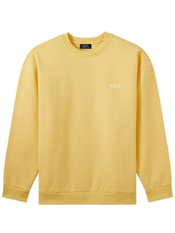 Men s Yellow Sweatshirt - A.P.C. - BALAAN 1