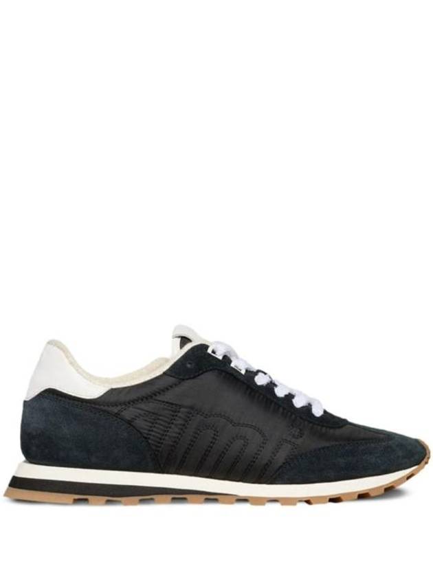 New Rush Low-Top Sneakers Black - AMI - BALAAN 1