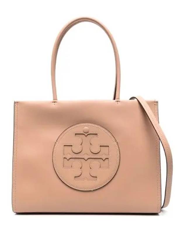 Ella Eco Small Tote Bag Beige - TORY BURCH - BALAAN 3