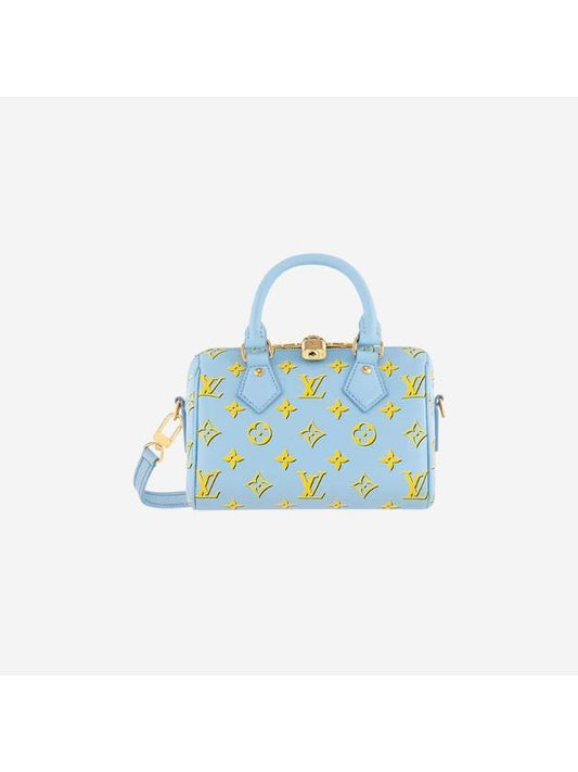 Speedy Bandouliere 20 Tote Bag Baby Blue - LOUIS VUITTON - BALAAN 1