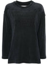 Numeric Stitch Cotton Long Sleeve T-Shirt Black - MAISON MARGIELA - BALAAN 1