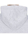 Dressed Fox Regular Hood Light Grey Melange - MAISON KITSUNE - BALAAN 10