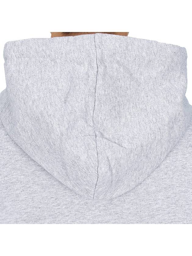 Dressed Fox Regular Hood Light Grey Melange - MAISON KITSUNE - BALAAN 10