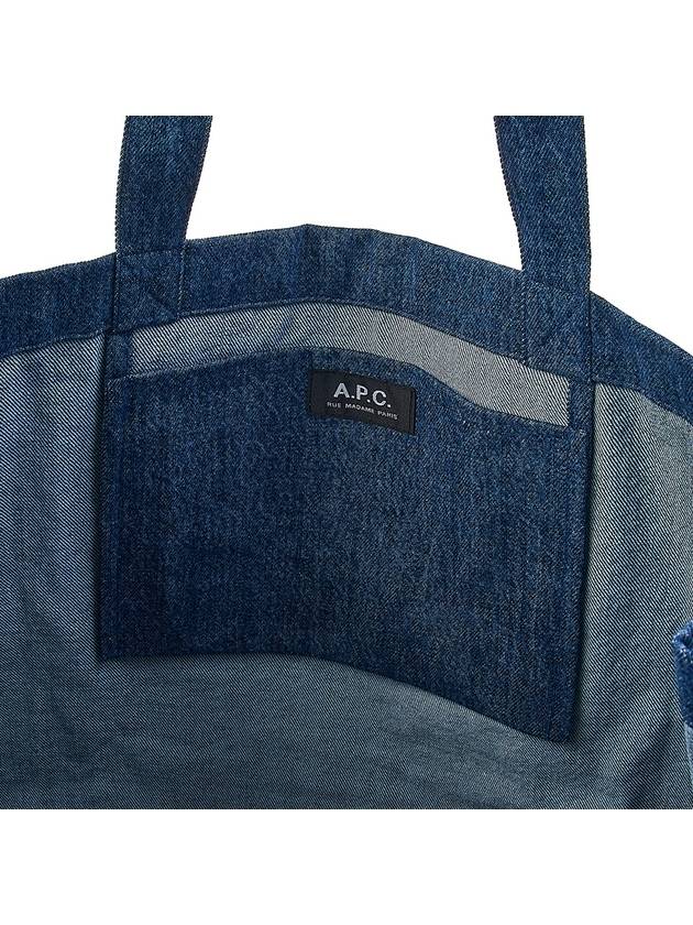 Diane Cotton Tote Bag Blue - A.P.C. - BALAAN 9