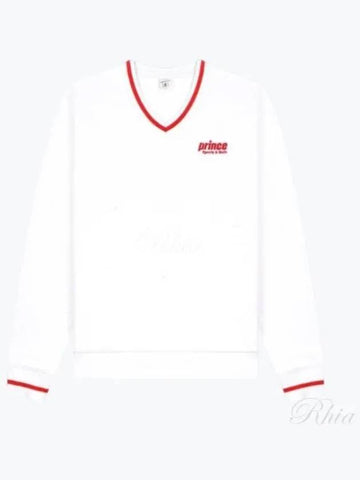 Brushed Sweatshirt Unisex VN1062WH WHITE - SPORTY & RICH - BALAAN 1