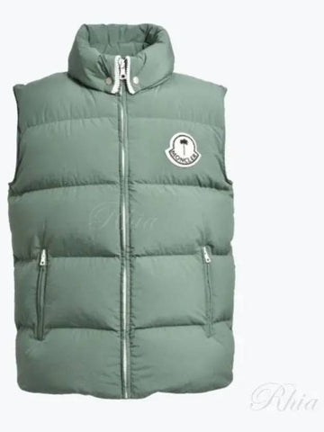 X Palm Angels Genius Outerwear Padded Vest Vest Unisex 1A00013 M3377 855 - MONCLER - BALAAN 1