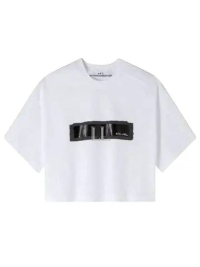 Sandre Short Sleeve T-Shirt White - A.P.C. - BALAAN 2