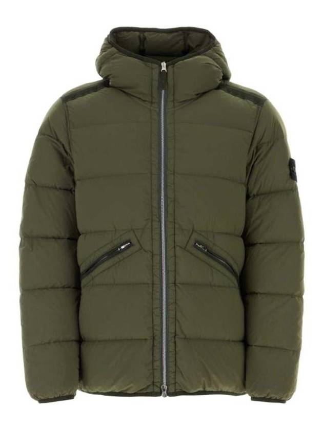 Seamless Tunnel Nylon Down Padding Green - STONE ISLAND - BALAAN 2