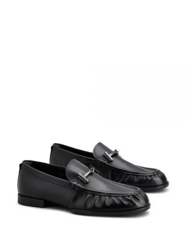 Double T Ring Loafers Black - TOD'S - BALAAN 2