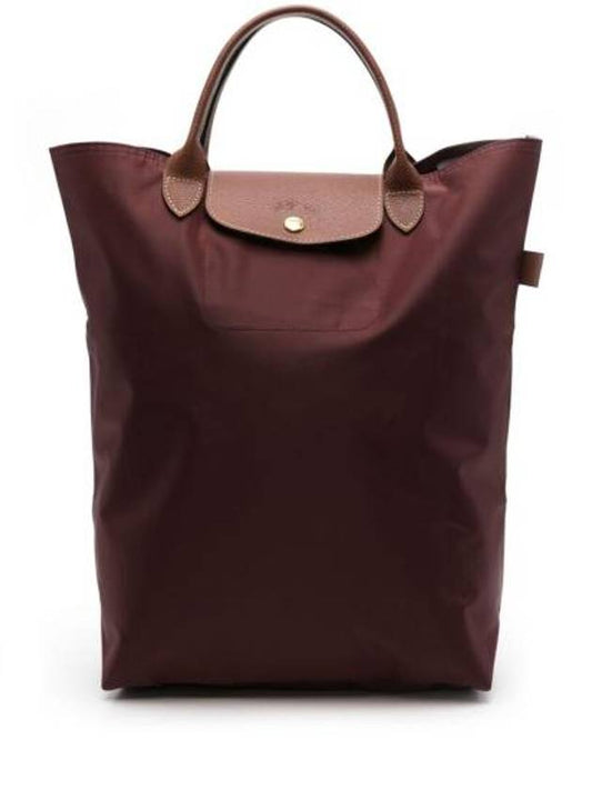 Le Pliage Original Medium Tote Bag Purple - LONGCHAMP - BALAAN 1