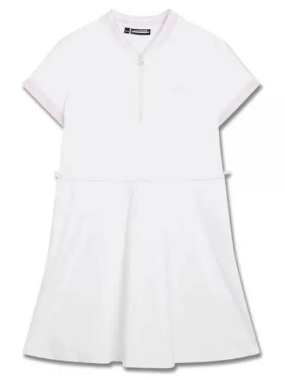 Women's Jamila Short Dress White - J.LINDEBERG - BALAAN 2