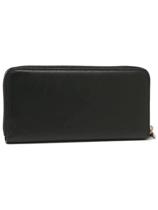 Logo Zipper Around Long Wallet Black - CHLOE - BALAAN 4