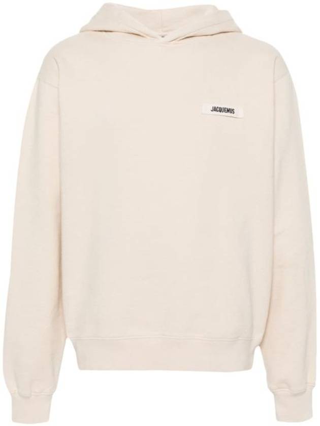 Le Gros Grain Hoodie Beige - JACQUEMUS - BALAAN 2