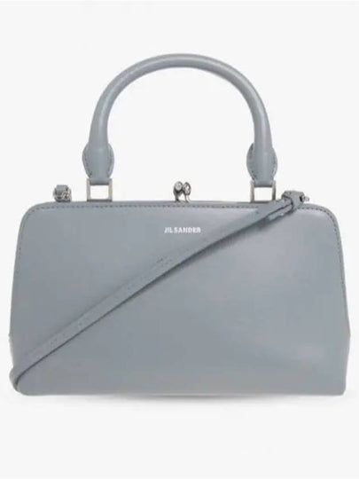 Goji Mini Calfskin Leather Tote Bag Light Blue - JIL SANDER - BALAAN 2