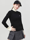 Doyou Know MC Women s Double sided Tissue Color Black Turtleneck DO62242KT18 1 - DOYOUKNOWMC GOLF WEAR - BALAAN 5