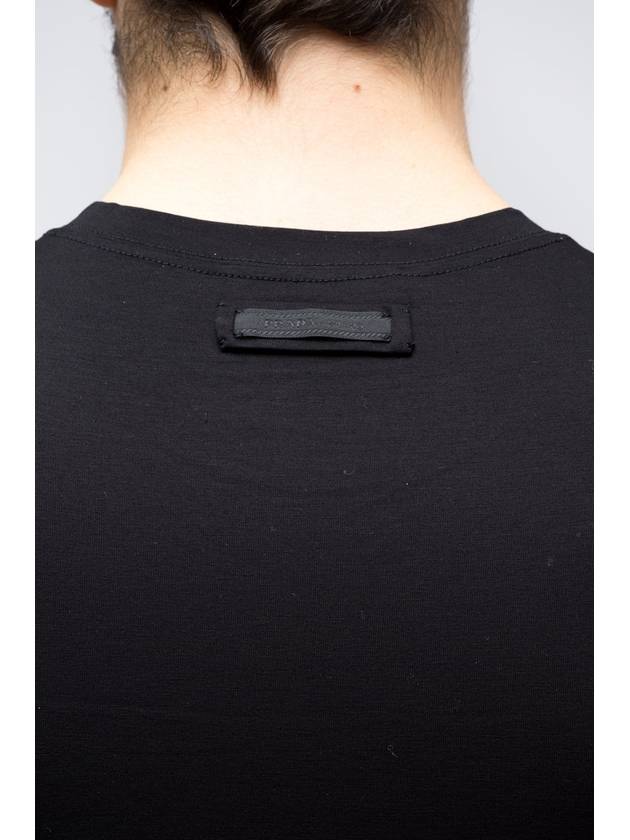 PRADA crew neck t-shirt black - PRADA - BALAAN 6