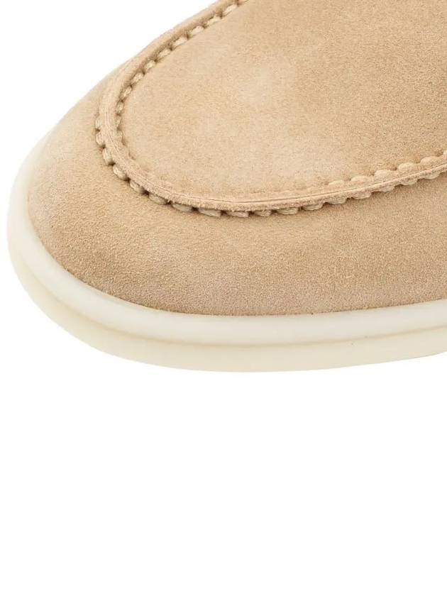 Summer Charms Walk Suede Loafers Sand Beige - LORO PIANA - BALAAN 7