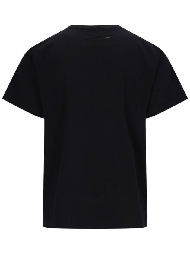 MM6 Maison Margiela T-shirts and Polos Black - MAISON MARGIELA - BALAAN 2