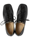 Souris Nappa Leather Flat Classic Derbies Black - LEMAIRE - BALAAN 3