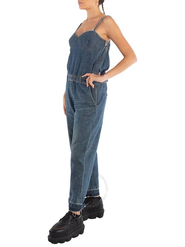 Sacai Ladies Blue Denim Jumpsuit, Brand Size 2 (Medium) - SACAI - BALAAN 2