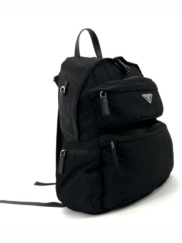 Re nylon triangle logo backpack 2VZ025 - PRADA - BALAAN 3