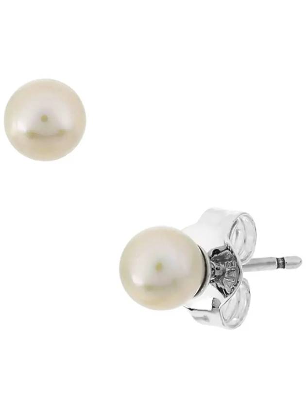 Women's Treated Freshwater Cultured Pearl Earrings Silver - PANDORA - BALAAN 4