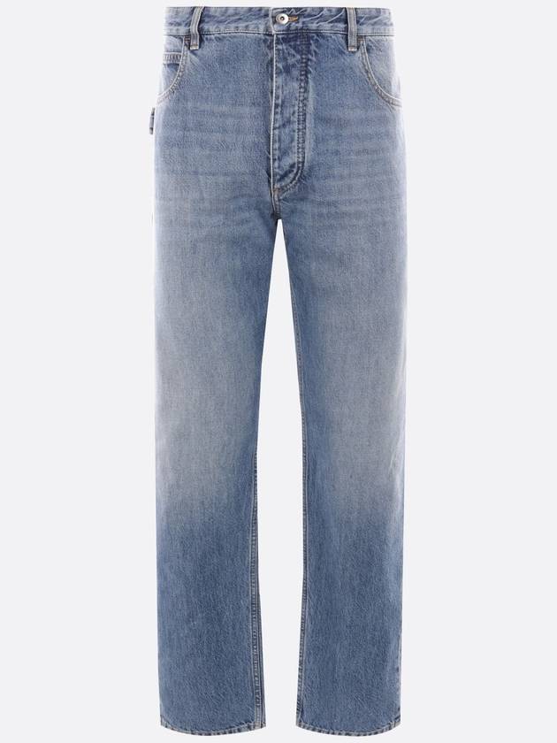 Straight Leg Jeans Blue - BOTTEGA VENETA - BALAAN 1