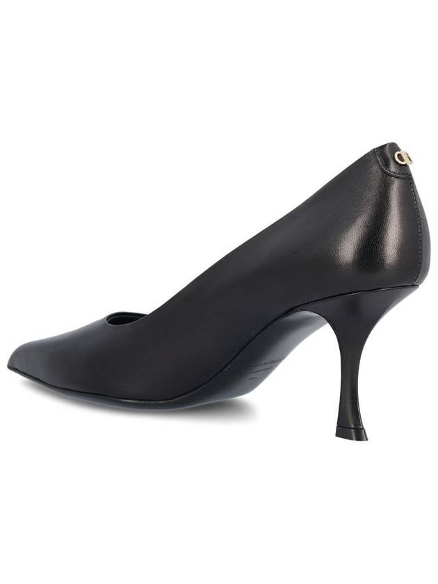 Salvatore Ferragamo With Heel Black - SALVATORE FERRAGAMO - BALAAN 3