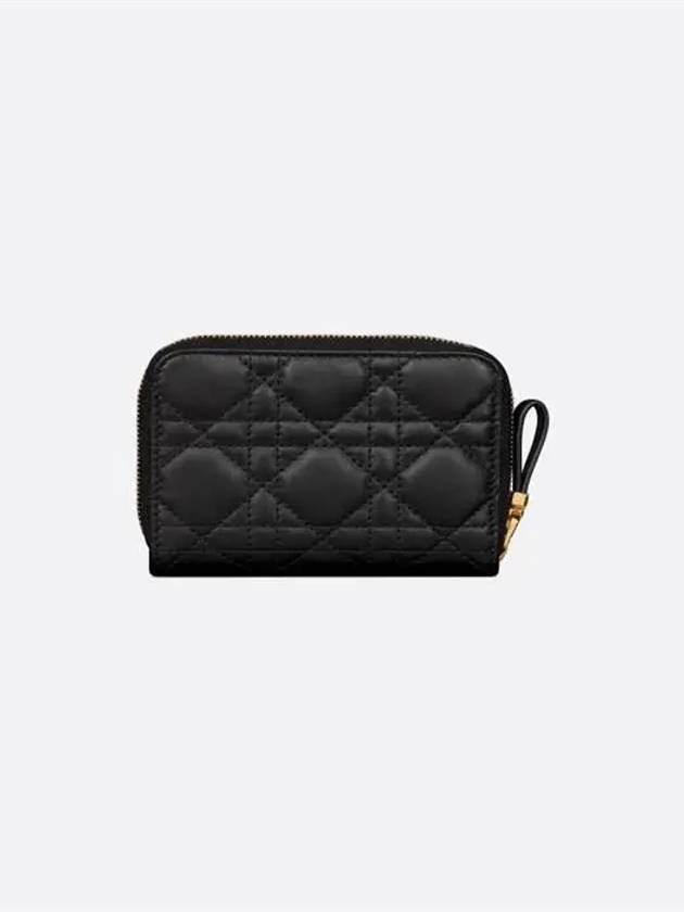 Jolie Scarlet Half Wallet Black - DIOR - BALAAN 4