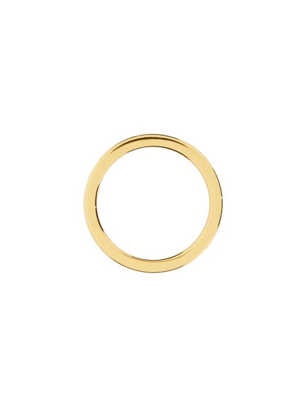 Men's Numeric Minimal Signature Ring Gold - MAISON MARGIELA - BALAAN 4