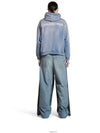 Lux You L Logo Medium Fit Hood Fade Blue - BALENCIAGA - BALAAN 7