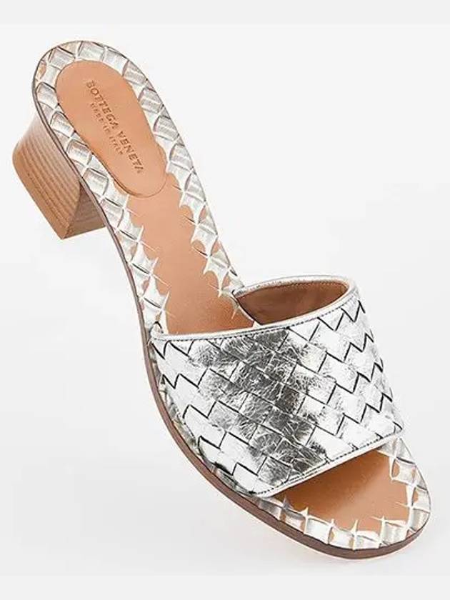 451728 VAWR0 Sandals Brown Silver - BOTTEGA VENETA - BALAAN 2