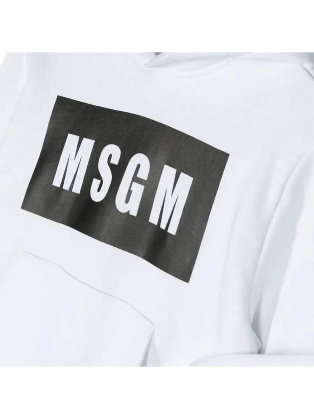 Long Sleeve T-Shirt 2000MM525 200000 01 WHITE - MSGM - BALAAN 6