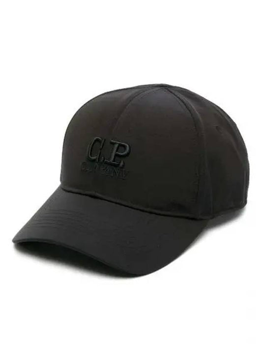 Chrome R Embroidery Logo Ball Cap Black - CP COMPANY - BALAAN 2