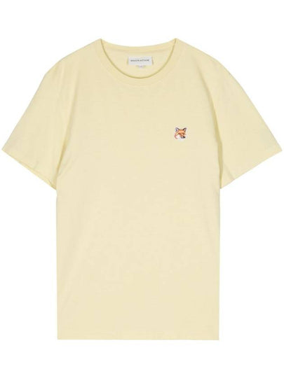 Fox Head Patch Regular Short Sleeve T-Shirt White - MAISON KITSUNE - BALAAN 2